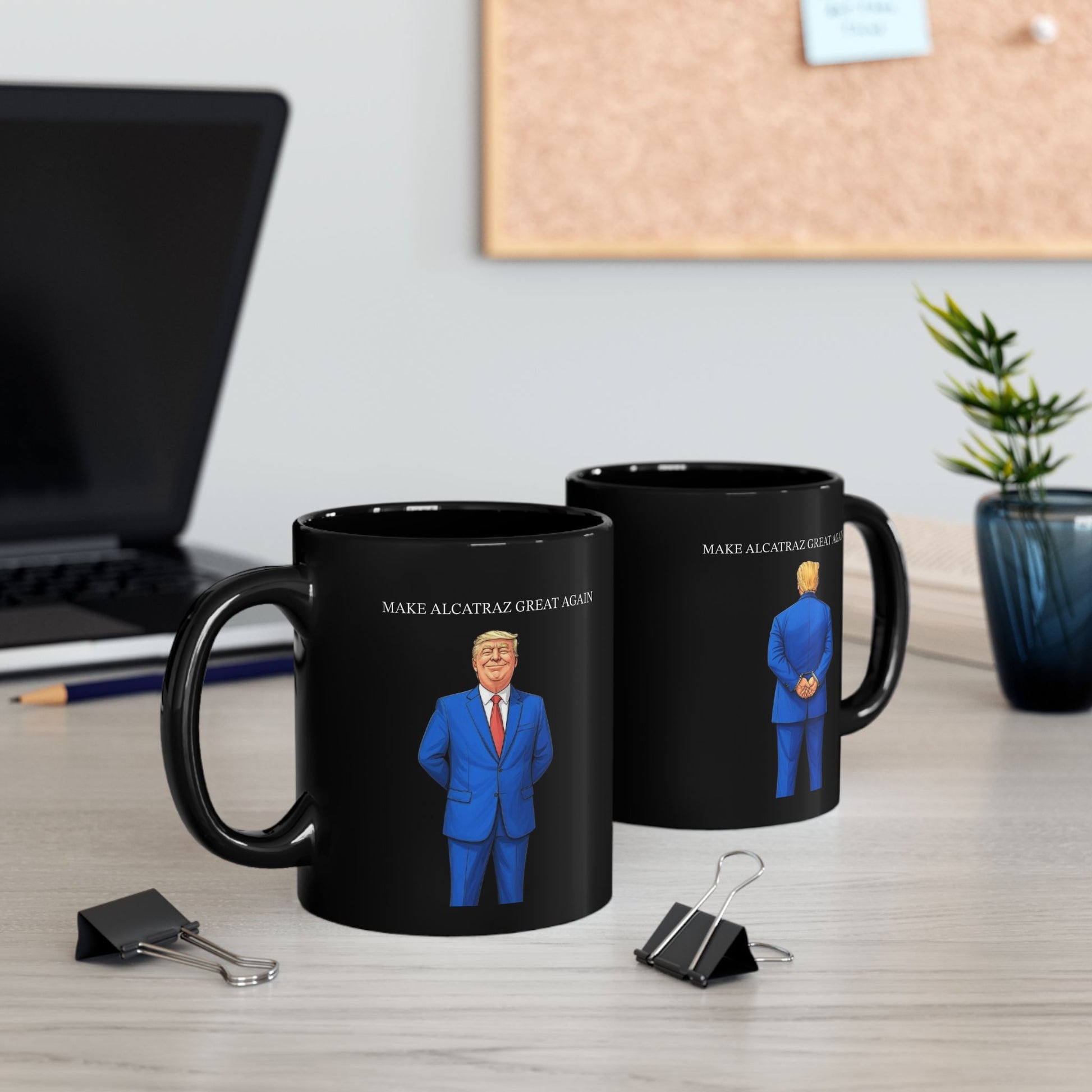 Mug - Political Satire Coffee Mug Make Alcatraz Great Again Trump Funny